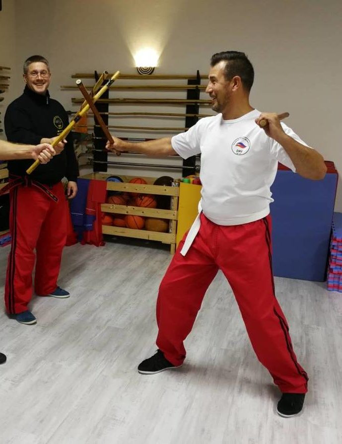 Modern Arnis Training mit Senior Guro Andre' Dawson